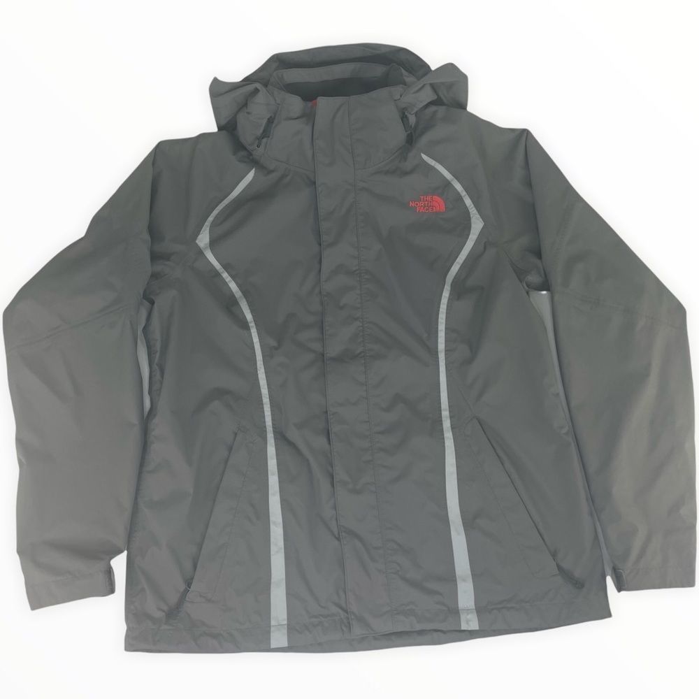 The North Face Gray HyVent Shell Sz. M